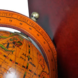 Bookstand World Map Globe Bookend Classic A Pair - 45-Degree Angle