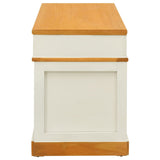 Storage Bench Shoe Cabinet Entryway Bench - Top-Down View