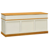 Storage Bench Shoe Cabinet Entryway Bench - 45-Degree Angle