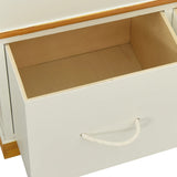 Storage Bench Shoe Cabinet Entryway Bench - Rear View
