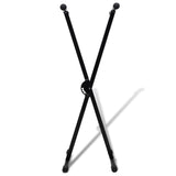 Adjustable Single Braced Keyboard Stand X-Frame - Front View