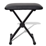 Adjustable Keyboard Stand and Stool Set - Close-Up Angle