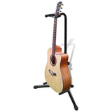 Adjustable Single Guitar Stand Foldable - Front View