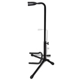 Adjustable Single Guitar Stand Foldable - Side View