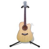 Adjustable Single Guitar Stand Foldable - 45-Degree Angle