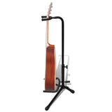 Adjustable Single Guitar Stand Foldable - Rear View