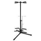 Adjustable Double Guitar Stand Foldable - Rear View
