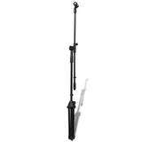 Adjustable Microphone Stand Foldable - Front View