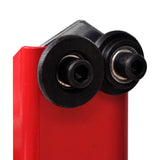 Professional Motorcycle Wheel Balancing Stand Red - 45-Degree Angle