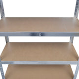 Storage Rack Garage Storage Shelf 5pcs - Top-Down View