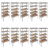 Storage Rack Garage Storage Shelf 10pcs