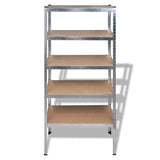 Storage Rack Garage Storage Shelf 10pcs - Front View