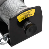 12 V Electric Winch 907 KG Wire Remote Control - Top-Down View