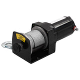 Electric Winch 1360 KG with Plate Roller Fairlead - Front View