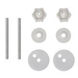 Toilet Seats with Soft Close Lids MDF Black - Low Angle