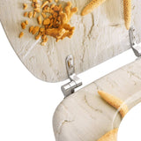 WC Toilet Seat MDF Lid Starfish - Rear View