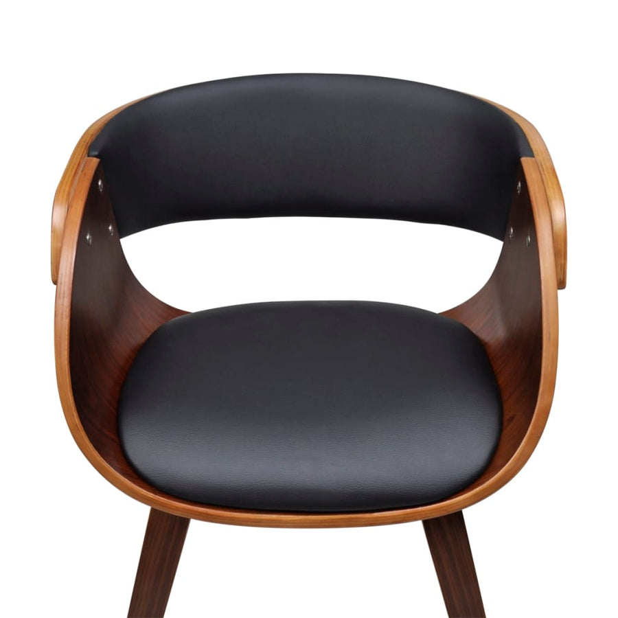 Dining Chairs 6 pcs Brown Faux Leather