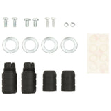 Universal Speaker Stand 2 pcs Black - Close-Up Angle