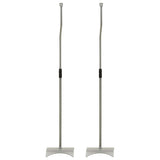 Universal Speaker Stand Silver 2 pcs