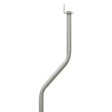 Universal Speaker Stand Silver 2 pcs - Rear View