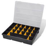 Storage Box Sort Case 6 pcs - Close-Up Angle