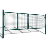 Garden Mesh Gate Fence Door Wall Grille 300x75 cm - Front View