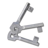 Garden Mesh Gate Fence Door Wall Grille 300x75 cm - Rear View