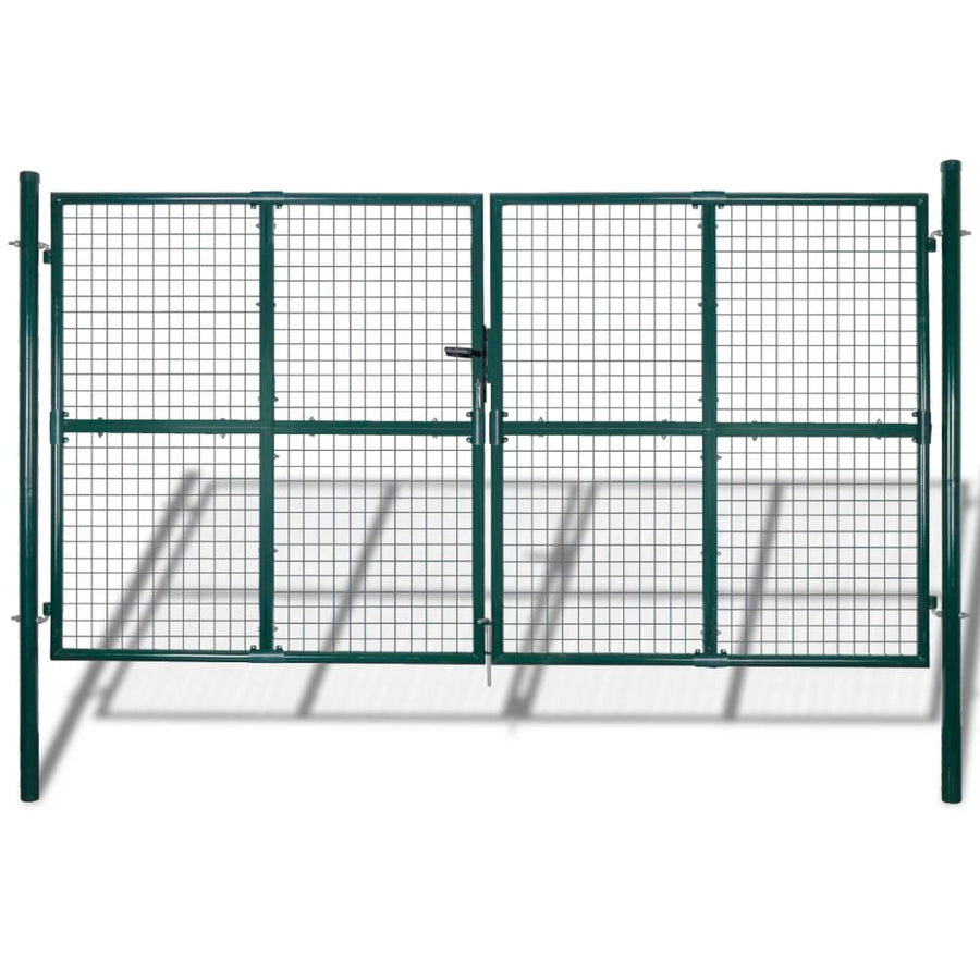 Garden Mesh Gate Fence Door Wall Grille 300x175 cm