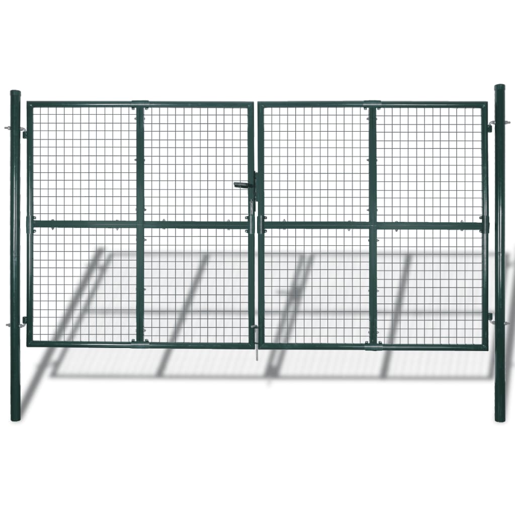 Garden Mesh Gate Fence Door Wall Grille 300x200 cm