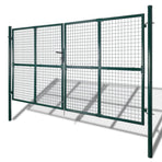 Garden Mesh Gate Fence Door Wall Grille 300x200 cm
