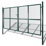 Garden Mesh Gate Fence Door Wall Grille 300x200 cm - Front View