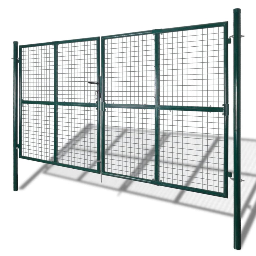 Garden Mesh Gate Fence Door Wall Grille 300x200 cm