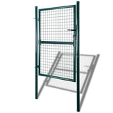 Garden Mesh Gate Fence Door Wall Grille 100x150 cm - Front View