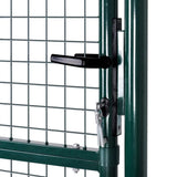 Garden Mesh Gate Fence Door Wall Grille 100x150 cm - 45-Degree Angle