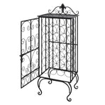 Wine Rack for 28 Bottles Metal