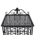 Wine Rack for 28 Bottles Metal