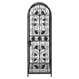 Wine Rack for 45 Bottles Metal - Top-Down View