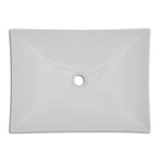 Bathroom Ceramic Porcelain Sink Art Basin White High Gloss