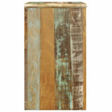 End Table with 1 Drawer 1 Door Reclaimed Wood