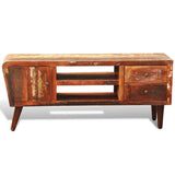 Reclaimed Wood TV Cabinet 1 Door 2 Drawers - Extra Image