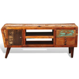 Reclaimed Wood TV Cabinet 1 Door 2 Drawers - Extra Image