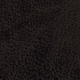 Sofa Chair Dark Brown Faux Leather - Close-Up Angle