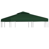 Water-proof Gazebo Cover Canopy 310 g / m² Green 3 x 3 m