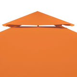 Water-proof Gazebo Cover Canopy 310 g/m² Orange 3 x 3 m - Side View