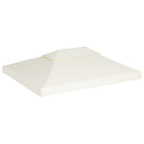 Water-proof Gazebo Cover Canopy 310 g / m² Cream White 3 x 4 m