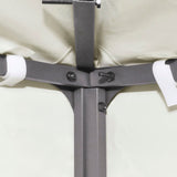 Water-proof Gazebo Cover Canopy 310 g / m² Cream White 3 x 4 m