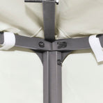 Water-proof Gazebo Cover Canopy 310 g / m² Cream White 3 x 4 m