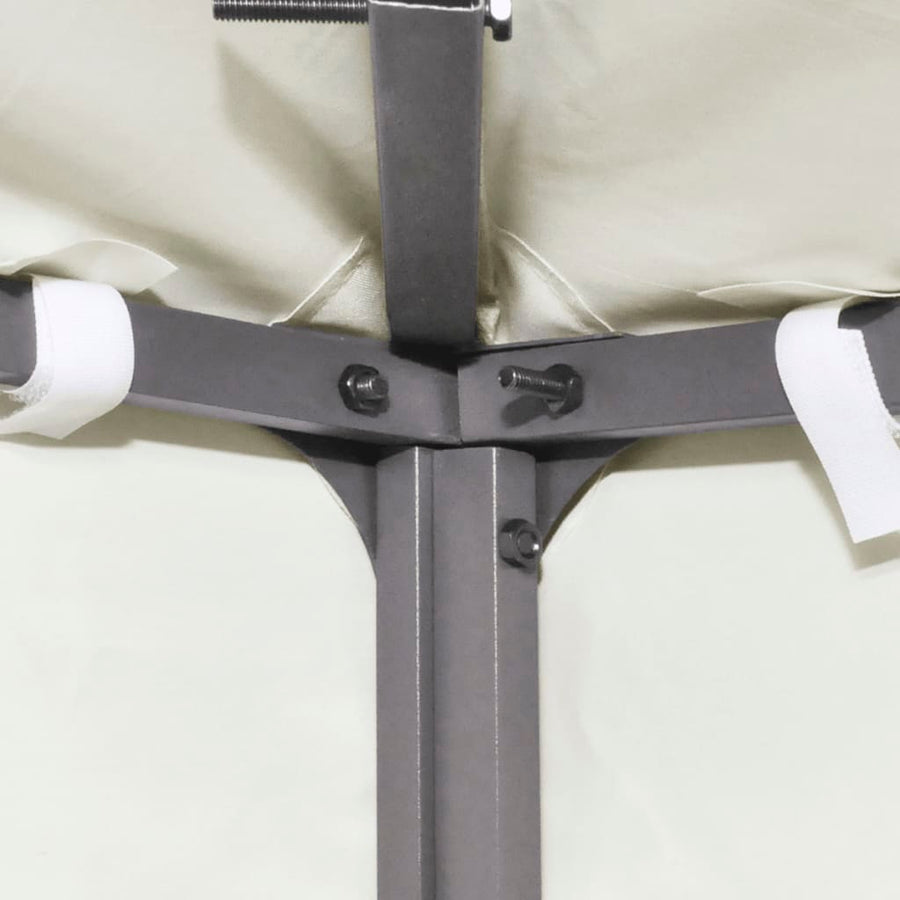 Water-proof Gazebo Cover Canopy 310 g / m² Cream White 3 x 4 m
