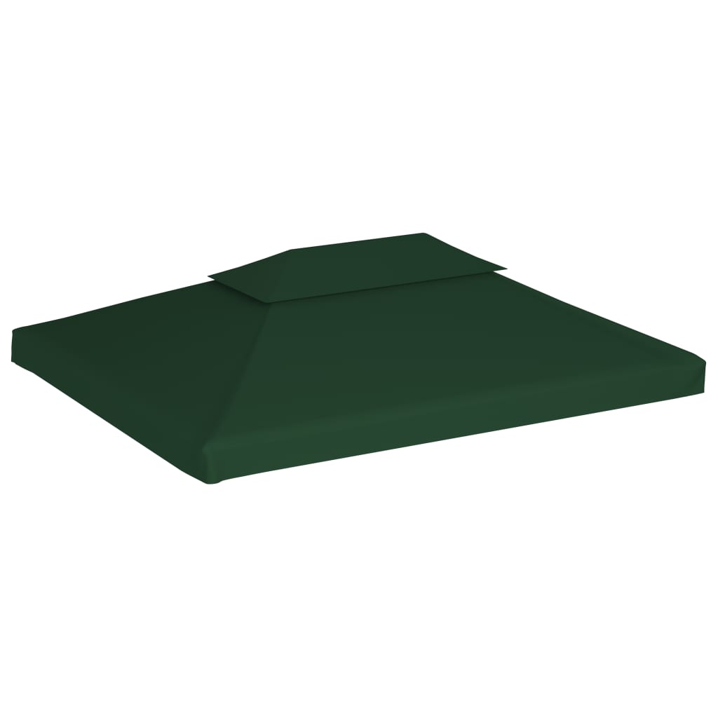 Water-proof Gazebo Cover Canopy 310 g / m² Green 3 x 4 m