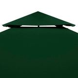 Water-proof Gazebo Cover Canopy 310 g / m² Green 3 x 4 m - Side View